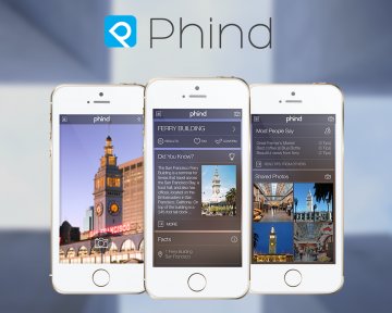 Phind для iOS подскажет названия мест и достопримечательностей, которые вас окружают