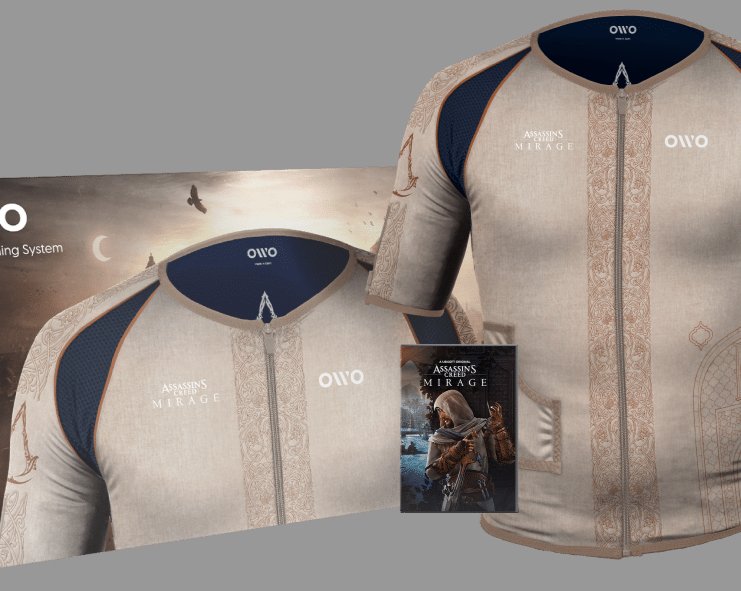 Представлена тактильная футболка Owo Skin для Assassin’s Creed Mirage