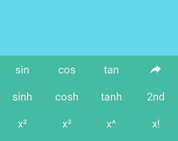 Калькулятор Calc+ для Android с историей и темами