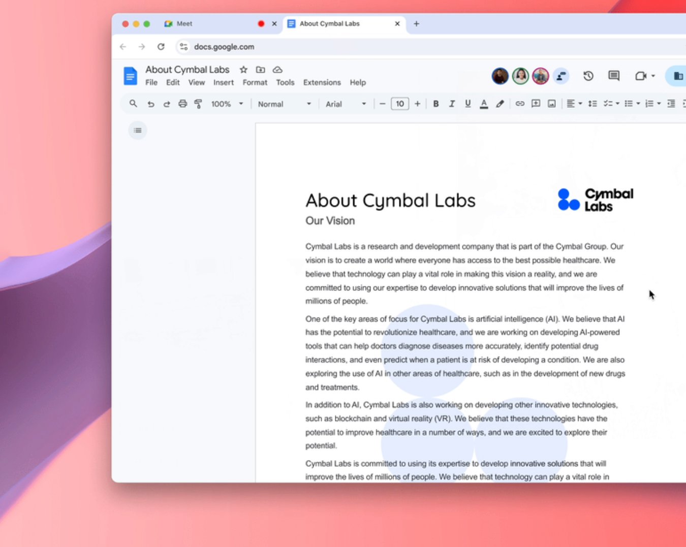 Браузерный Google Meet научился автоматически переходить в режим «картинка в картинке»